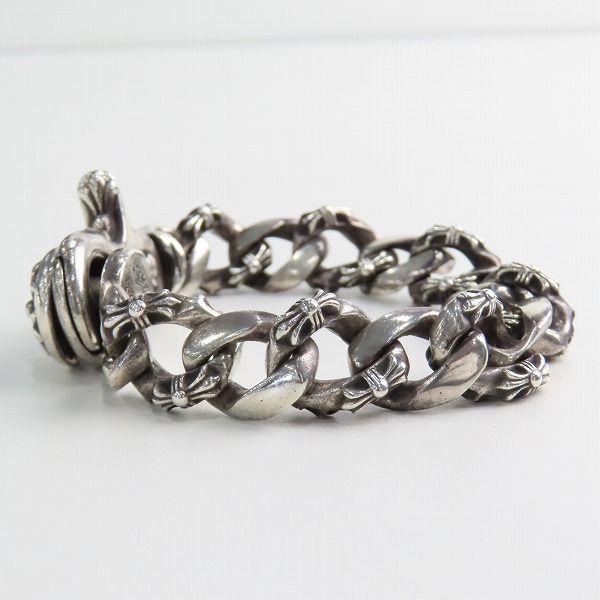 実際に弊社で買取させて頂いたCHROME HEARTS/クロムハーツ ファンシーチェーンクリップ ブレスレット　の画像 2枚目