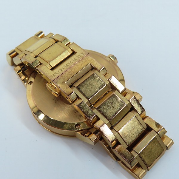 実際に弊社で買取させて頂いたBURBERRY/バーバリー  クォーツ  アナログ腕時計 BU9005【動作未確認】の画像 5枚目