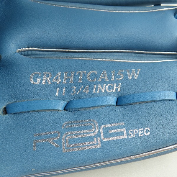 実際に弊社で買取させて頂いた(1)Rawlings/ローリングス HYPER TECH/ハイパーテック 軟式/投手/ピッチャー グローブ/グラブ GR4HTCA15Wの画像 5枚目