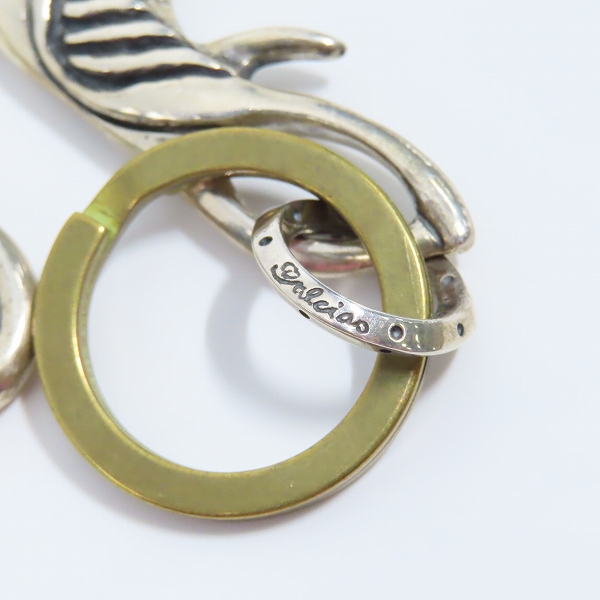 実際に弊社で買取させて頂いた（3）GANGSTERVILLE×Galcia/ギャングスタービル×ガルシア スワロー キーホルダー シルバーの画像 7枚目