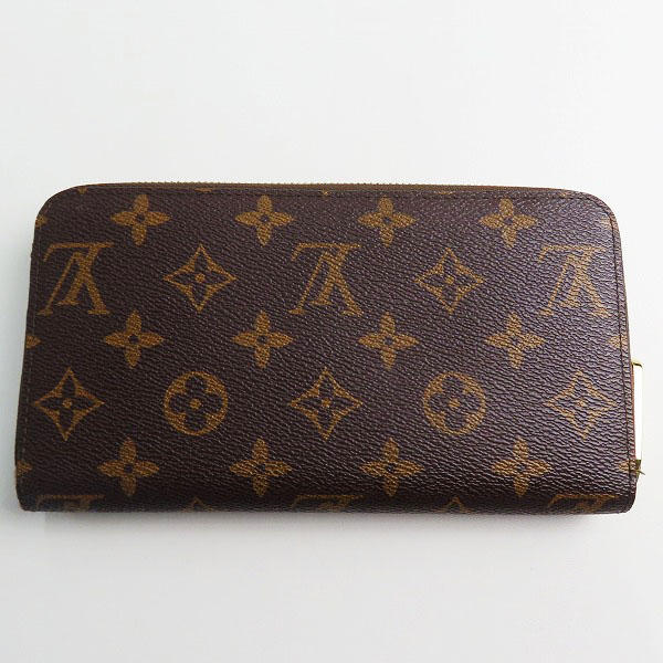 実際に弊社で買取させて頂いたLOUIS VUITTON/ルイヴィトン モノグラム ジッピーウォレット/ラウンドファスナー 長財布 M60017の画像 1枚目