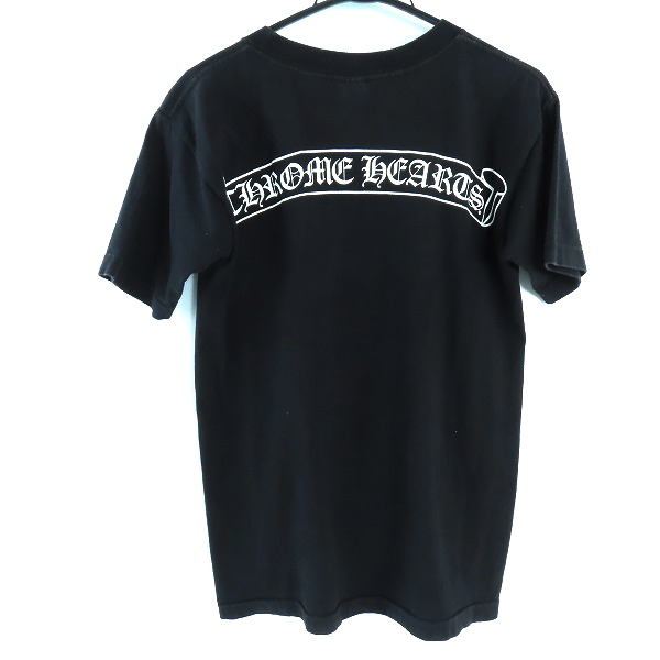 実際に弊社で買取させて頂いた【JPタグ】CHROME HEARTS/クロムハーツ 胸ポケット ホースシュー 半袖 Tシャツ/Sの画像 1枚目