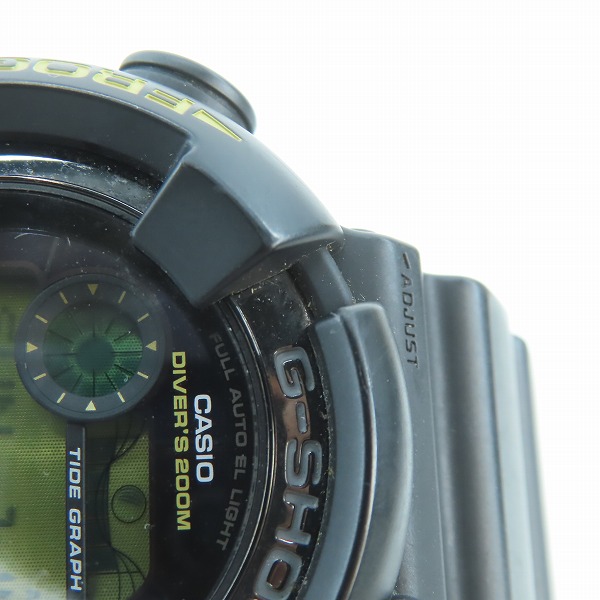 実際に弊社で買取させて頂いたG-SHOCK/Gショック 35周年 FROGMAN/フロッグマン タフソーラー GF-8235D-1BJRの画像 5枚目