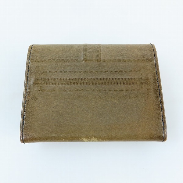 実際に弊社で買取させて頂いたMIHARA YASUHIRO/ミハラヤスヒロ あぶり出し 小銭入れ/カードケースの画像 1枚目