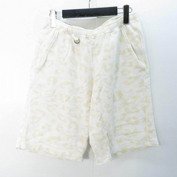 実際に弊社で買取させて頂いたuniform experiment/ユニフォームエクスペリメント BIG LEOPARD STAR SWEAT SHORT PANT UE-150058/1