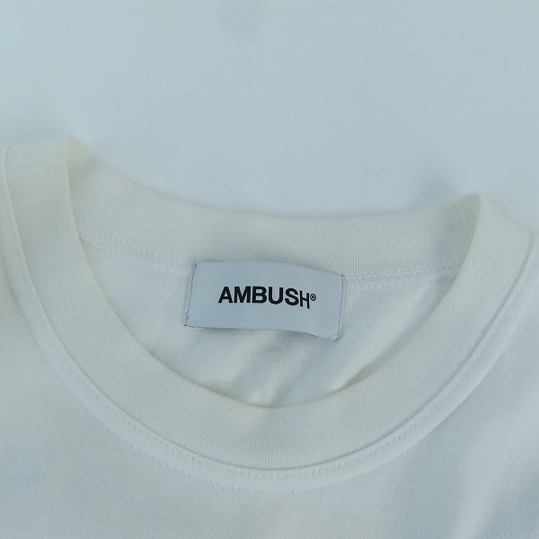 実際に弊社で買取させて頂いたAMBUSH/アンブッシュ LOGO T-SHIRT/ロゴTシャツ 12111698/3の画像 5枚目