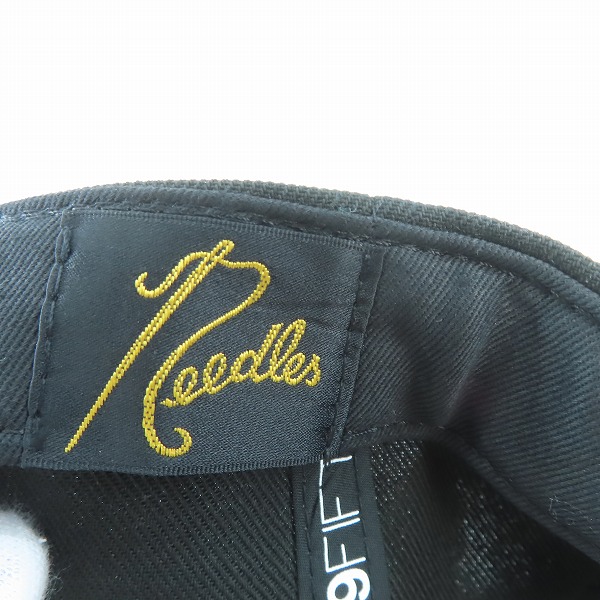 実際に弊社で買取させて頂いたNeedles × NEW ERA × TAKAHIRO MIYASHITA The Soloist/ニードルス×ニューエラ×ソロイスト ロゴ刺繡キャップ 59FIFTY 7-5/8の画像 7枚目