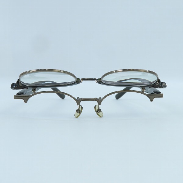 実際に弊社で買取させて頂いた999.9/フォーナインズ 跳上げ式 メガネフレーム M-95の画像 1枚目