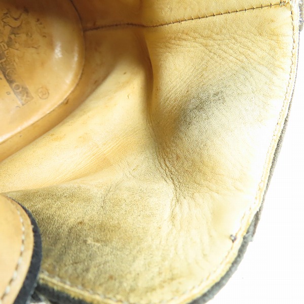 実際に弊社で買取させて頂いた【ジャンク】GEORGE COX/ジョージコックス CHUKKA/チャッカ ブーツ 13327 ブラック/7 の画像 6枚目