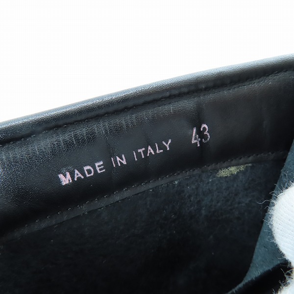 実際に弊社で買取させて頂いたRick Owens/リックオウエンス Low Army Boot レースアップ コンバットブーツ RU15F7856LCL/43の画像 5枚目