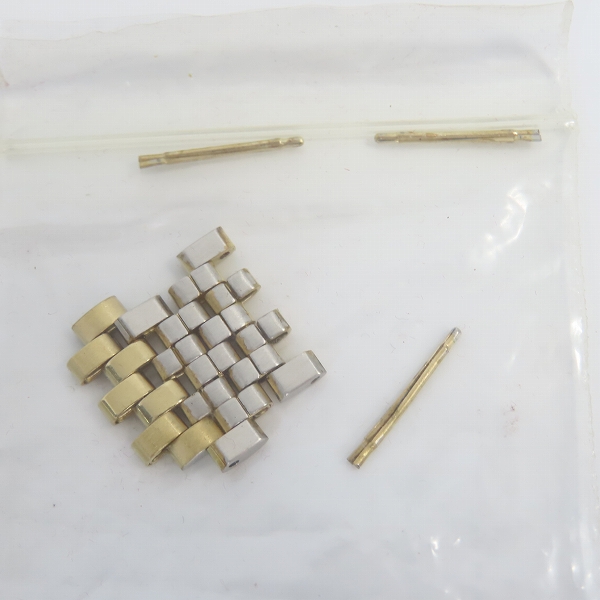 実際に弊社で買取させて頂いたOMEGA/オメガ Seamaster/シーマスター デイト 金文字盤 クォーツ 腕時計【動作未確認】の画像 8枚目