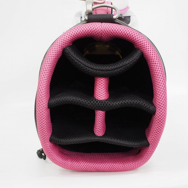 実際に弊社で買取させて頂いたCallaway/キャロウェイ Solaire/ソレイル レディース 6分割キャディバッグ ホワイトの画像 3枚目