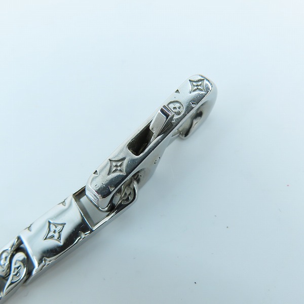 実際に弊社で買取させて頂いたLOUIS VUITTON/ルイヴィトン モノグラム タイドアップ ブレスレット M0921Lの画像 4枚目