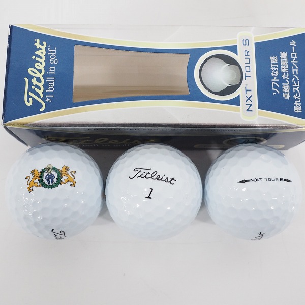 実際に弊社で買取させて頂いた【未使用/オウンネーム】Titleist/タイトリスト DT 2PIEC・NXT TOUR S・HVC SOFT DISTANCE 他 ゴルフボール 計2ダースの画像 3枚目