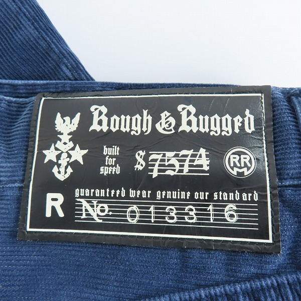 実際に弊社で買取させて頂いたROUGH AND RUGGED/ラフアンドラゲッド コーデュロイパンツ/013316/2の画像 2枚目