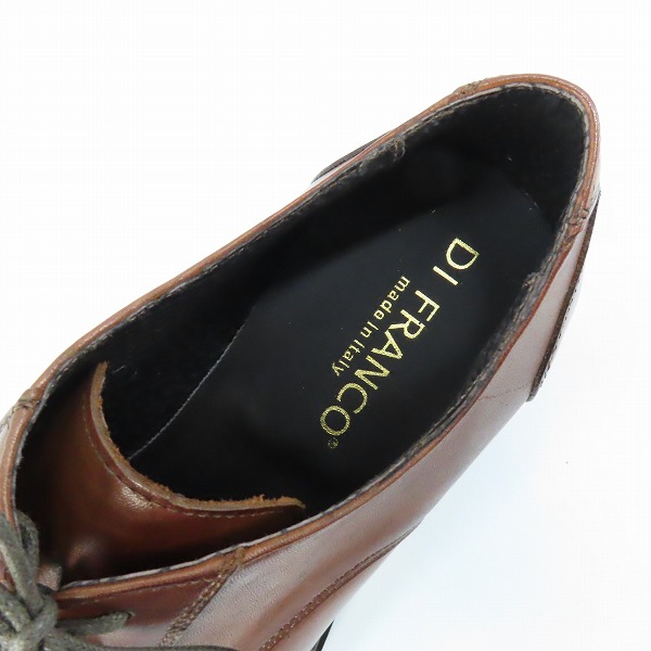 実際に弊社で買取させて頂いたDI FRANCO/ディフランコ パンチング ビジネスシューズ/42の画像 4枚目