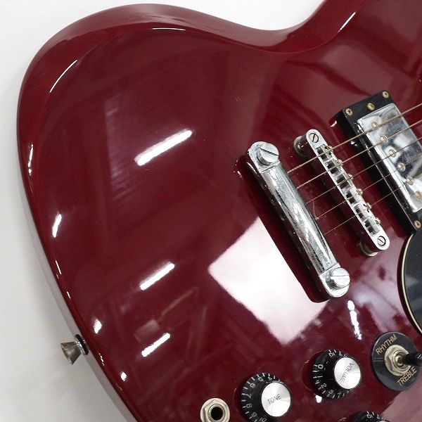 実際に弊社で買取させて頂いた★Maestro by Gibson/マエストロ SG Special タイプ ボルトオンネック エレキギター ソフトケース付の画像 5枚目