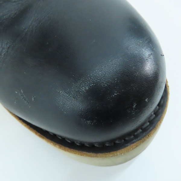 実際に弊社で買取させて頂いたmastermind JAPAN/マスターマインド ジャパン ハイカット ジップアップ レザー ブーツの画像 6枚目