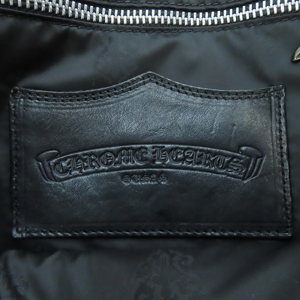 実際に弊社で買取させて頂いたCHROME HEARTS/クロムハーツ クロスパッチ FSトート バッグの画像 4枚目