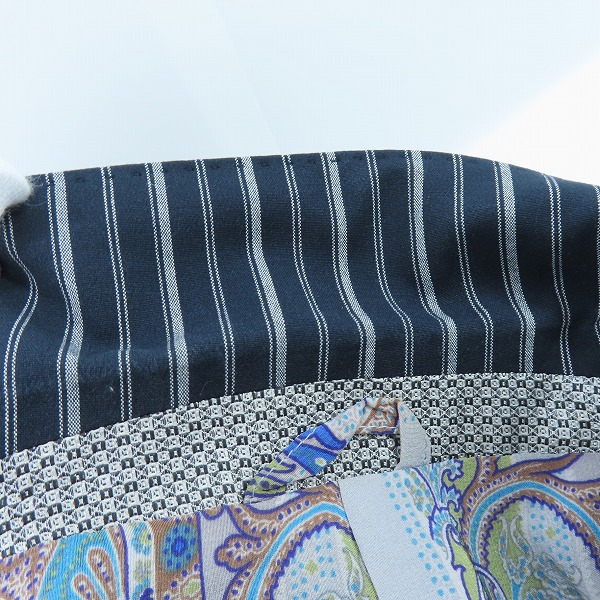 実際に弊社で買取させて頂いたETRO/エトロ ストライプ テーラードジャケット/121-11806-1087/46の画像 8枚目