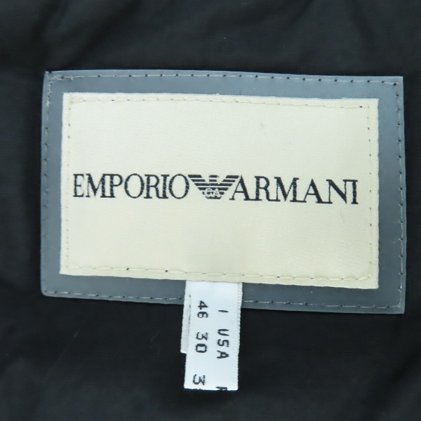 実際に弊社で買取させて頂いたEMPORIO ARMANI/エンポリオ アルマーニ ドッキングジャケット/46の画像 2枚目