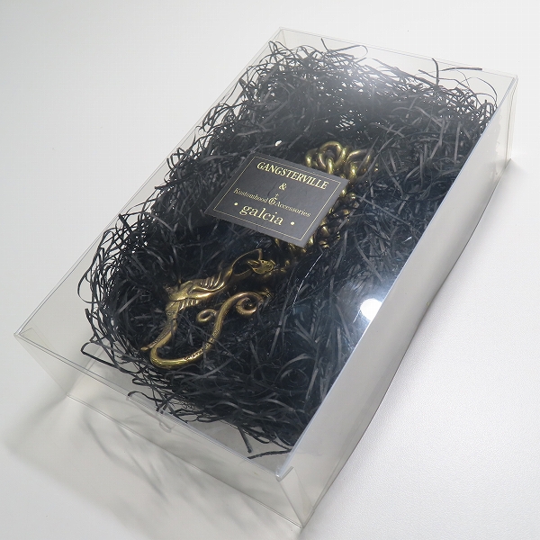 実際に弊社で買取させて頂いた(1)Gangsterville×galcia/ギャングスタービル×ガルシア SWALLOW WALLET-CHAIN/スワロー ウォレットチェーン ブラス/真鍮の画像 6枚目