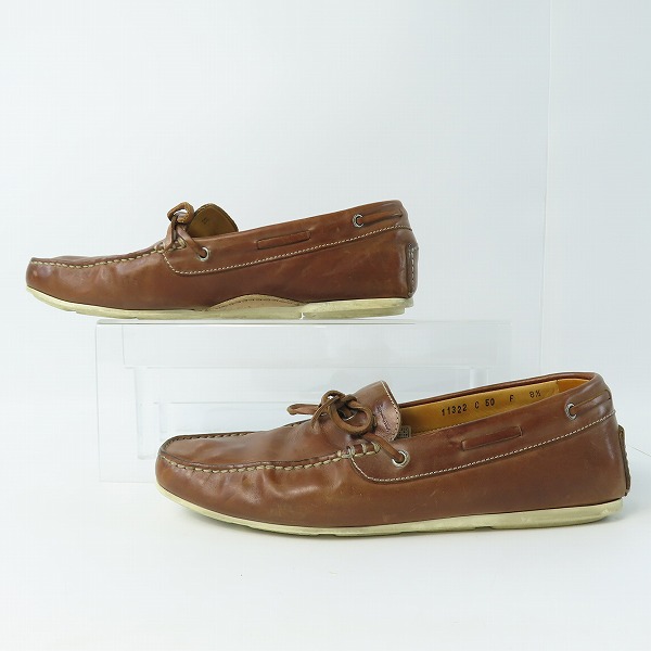 実際に弊社で買取させて頂いたSANTONI/サントーニ ドライビングローファー 11322/8.5Fの画像 3枚目