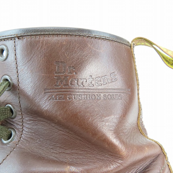 実際に弊社で買取させて頂いたDr.Martens/ドクターマーチン 1460 8ホール ブーツ MADE IN ENGLAND イングランド製 ブラウンの画像 6枚目