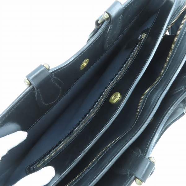 実際に弊社で買取させて頂いた土屋鞄製造所/ツチヤカバン MAGNUS マグナス ファスナートップ ブリーフ ビジネスバッグの画像 4枚目