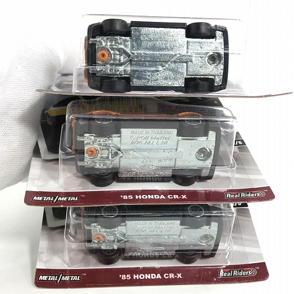 実際に弊社で買取させて頂いた【未開封】Hot Wheels/ホットウィール CLASSICS85 HONDA CR-X/HIGHER EDUCATION 3点セットの画像 5枚目