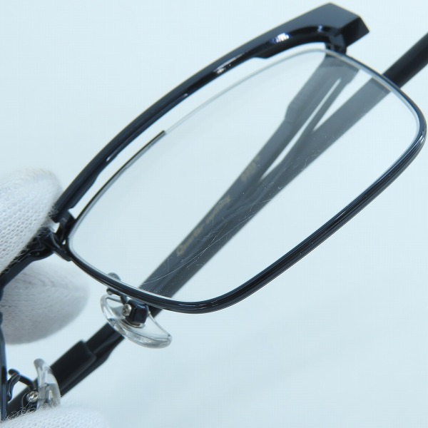 実際に弊社で買取させて頂いた999.9/フォーナインズ メガネフレーム アイウェア S-163Tの画像 7枚目