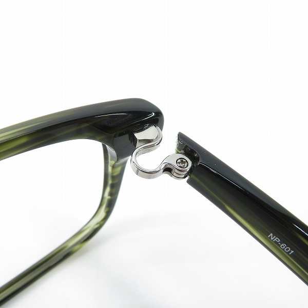 実際に弊社で買取させて頂いた999.9/フォーナインズ メガネフレーム/アイウェア NP-601の画像 5枚目