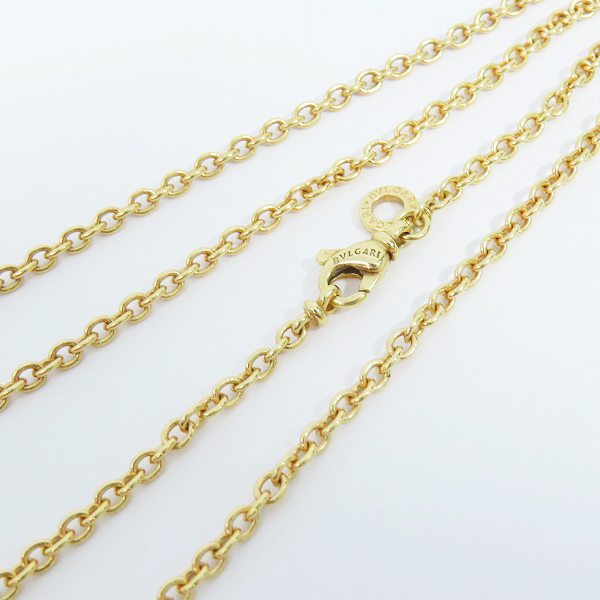 実際に弊社で買取させて頂いたBVLGARI/ブルガリ B.zero1/ビー・ゼロワン チェーンネックレス AU750/K18YG/イエローゴールド