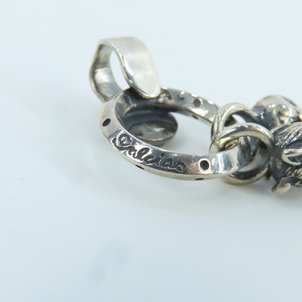 実際に弊社で買取させて頂いた(3)GANGSTERVILLE×Galcia/ギャングスタービル×ガルシア スカル＆デビル ペンダントトップの画像 6枚目