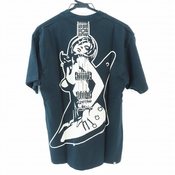 実際に弊社で買取させて頂いた【未使用】HYSTERIC GLAMOUR/ヒステリックグラマー GUITAR GIRL ギターガール オーバーサイズ Tシャツ 02203CT15/Sの画像 1枚目