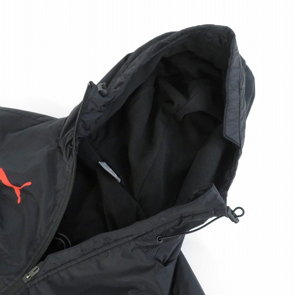 実際に弊社で買取させて頂いたPUMA/プーマ ACミラン 22/23 トレーニング WINTER ジャケット 764229-08 Mの画像 7枚目