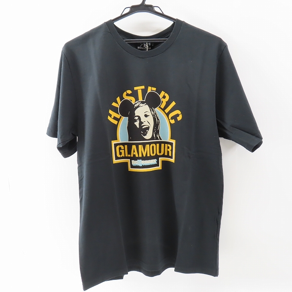 実際に弊社で買取させて頂いた【未使用】HYSTERIC GLAMOUR/ヒステリックグラマー BE@R&GIRL 2019 プリント Tシャツ 02192CT23 M