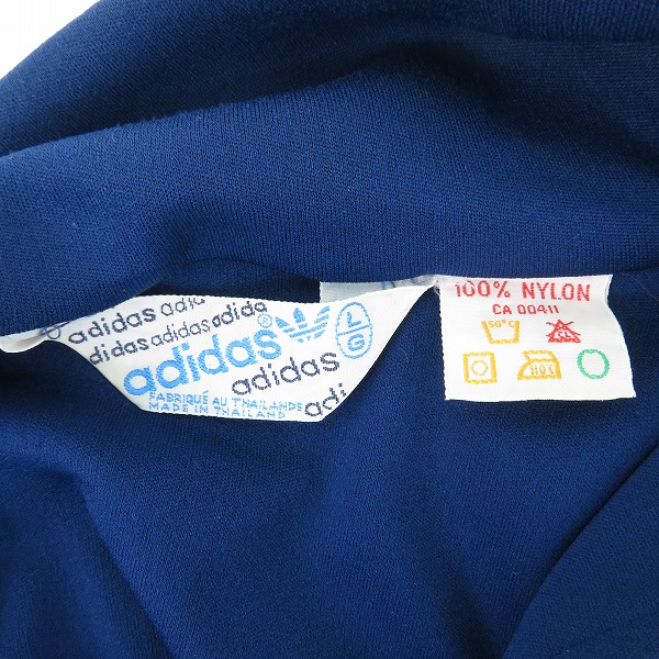 実際に弊社で買取させて頂いたadidas/アディダス タイ製 ヴィンテージ トラックジャケット/Lの画像 2枚目
