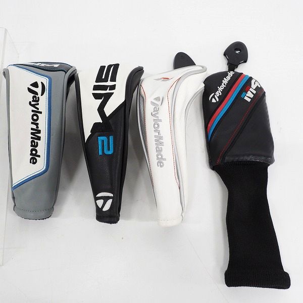 実際に弊社で買取させて頂いたTaylorMade/テーラーメイド SIM・SIM 2・M4・M6 ユーティリティ用ヘッドカバー 4個セットの画像 1枚目