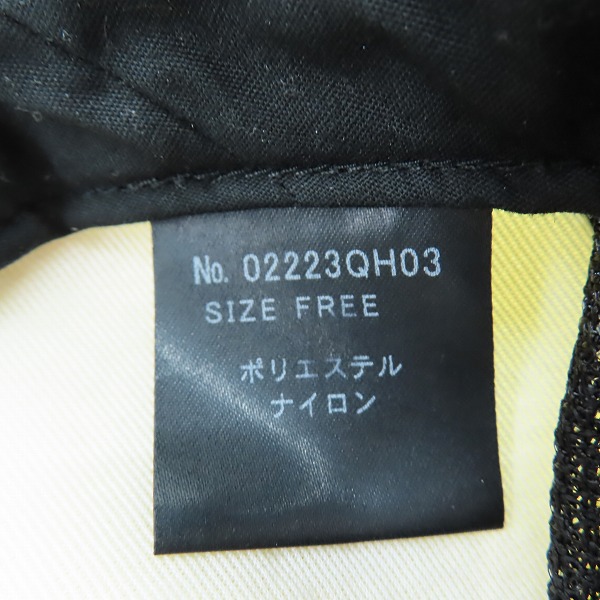 実際に弊社で買取させて頂いたHYSTERIC GLAMOUR/ヒステリックグラマー VIXEN GIRL メッシュキャップ 02223QH03/FREEの画像 6枚目