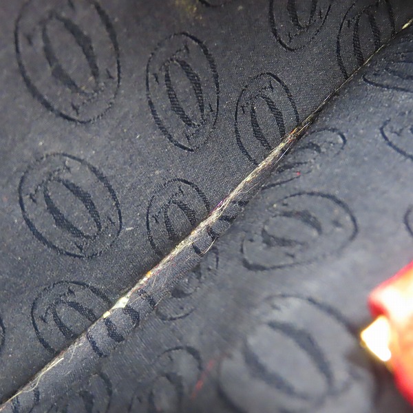 実際に弊社で買取させて頂いたCartier/カルティエ マスト ドゥ カルティエ レザーショルダーバッグ の画像 7枚目