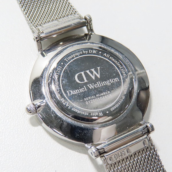 実際に弊社で買取させて頂いたDaniel Wellington/ダニエルウェリントン クォーツ腕時計/アナログ B32S1【動作未確認】の画像 3枚目