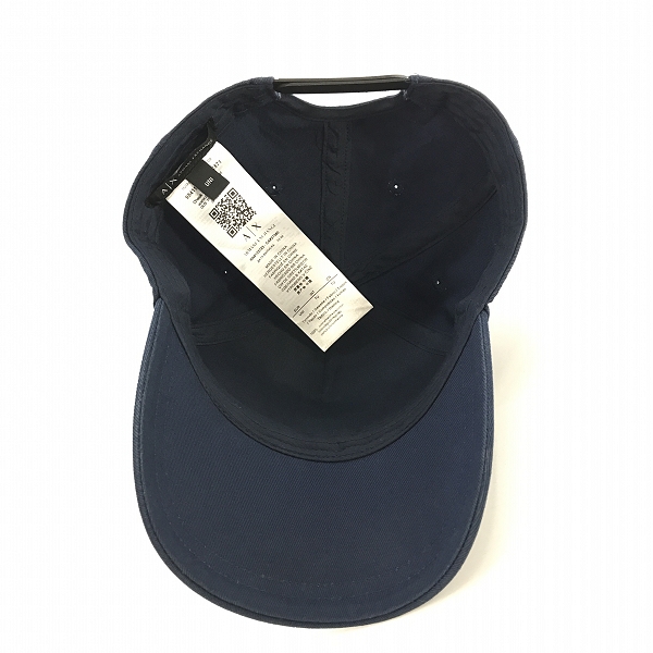 実際に弊社で買取させて頂いたARMANI EXCHANGE/アルマーニエクスチェンジ AX ロゴ キャップの画像 4枚目