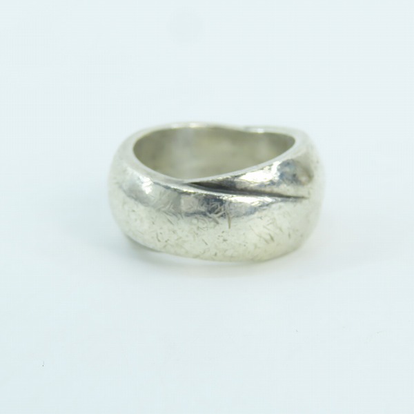 実際に弊社で買取させて頂いたHERMES/エルメス ワイドツイストリング 14.5-15.5号の画像 2枚目