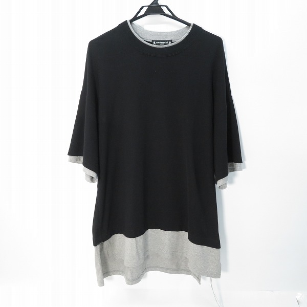 実際に弊社で買取させて頂いたmastermind JAPAN/マスターマインドジャパン スカルプリント オーバーサイズ レイヤードTシャツ MJ21E06-TS071-017/M