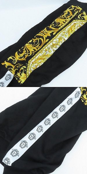 実際に弊社で買取させて頂いた【未使用/JPタグ】VERSACE/ヴェルサーチ BAROQUE TRACK PANT トラックパンツ Lの画像 8枚目