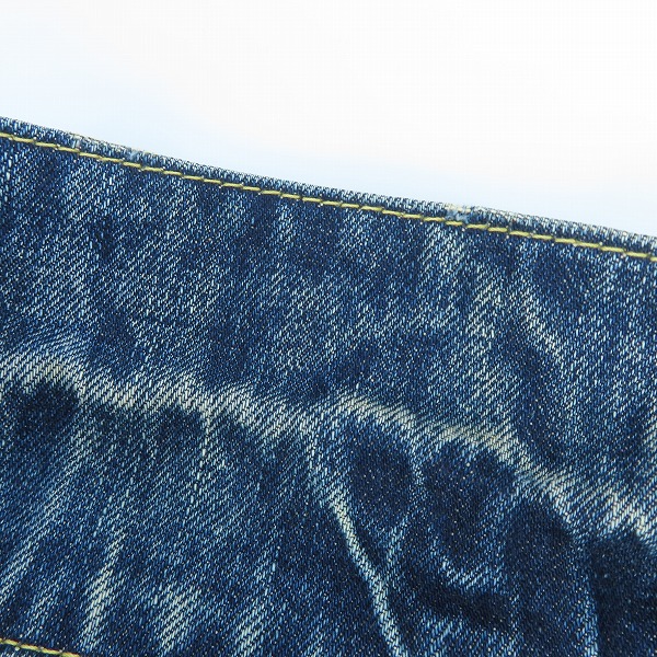 実際に弊社で買取させて頂いたSUGAR CANE/シュガーケーン LOT.901 ロンスターデニムジャケット SC11901Ｈ/38の画像 4枚目