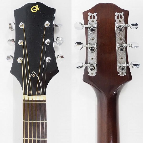 実際に弊社で買取させて頂いた★【難有り】FOLKS Custom GK Model No.不明 アコースティックギター/アコギ 日本製 ソフトケース付の画像 2枚目