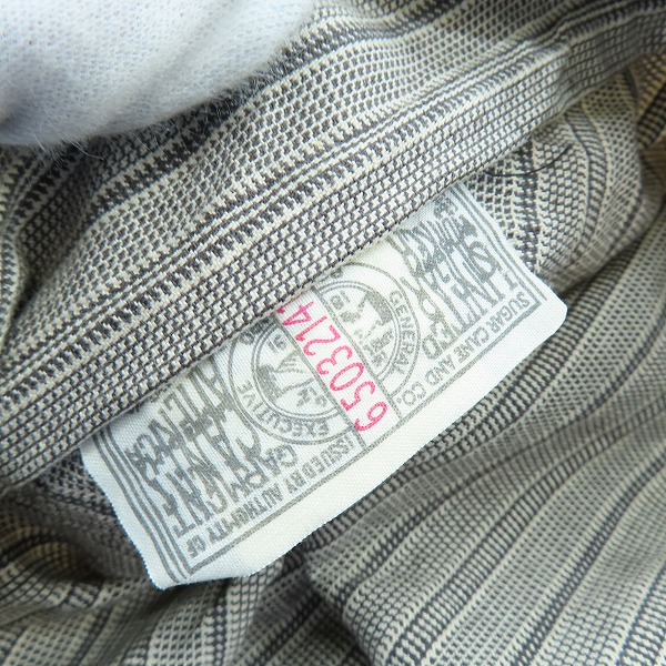 実際に弊社で買取させて頂いたSUGAR CANE/シュガーケーン キャスケット帽/SC02207の画像 6枚目