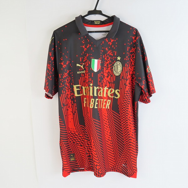 実際に弊社で買取させて頂いた【未使用】PUMA/プーマ ACミラン×KOCHE 22/23 レプリカ シャツ 773362-01/L